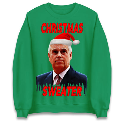 Prince Andrew Christmas Jumper