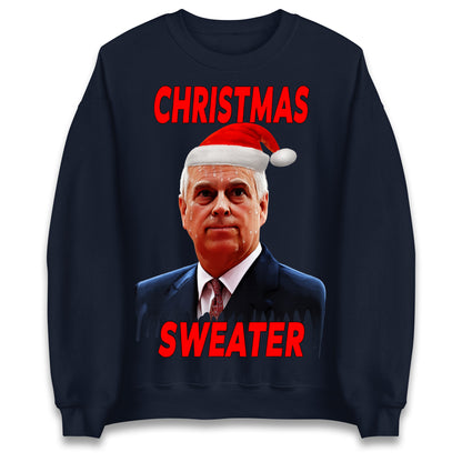 Prince Andrew Christmas Jumper