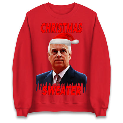 Prince Andrew Christmas Jumper