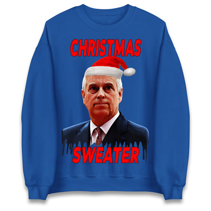 Prince Andrew Christmas Jumper