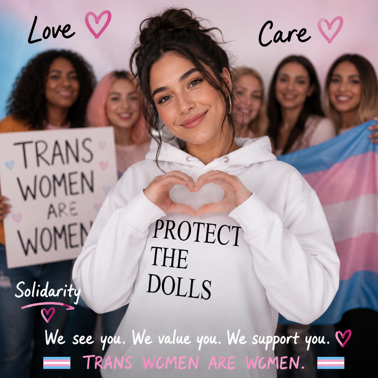 Protect The Dolls Hoodie