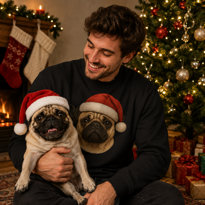 Pug Christmas Jumper