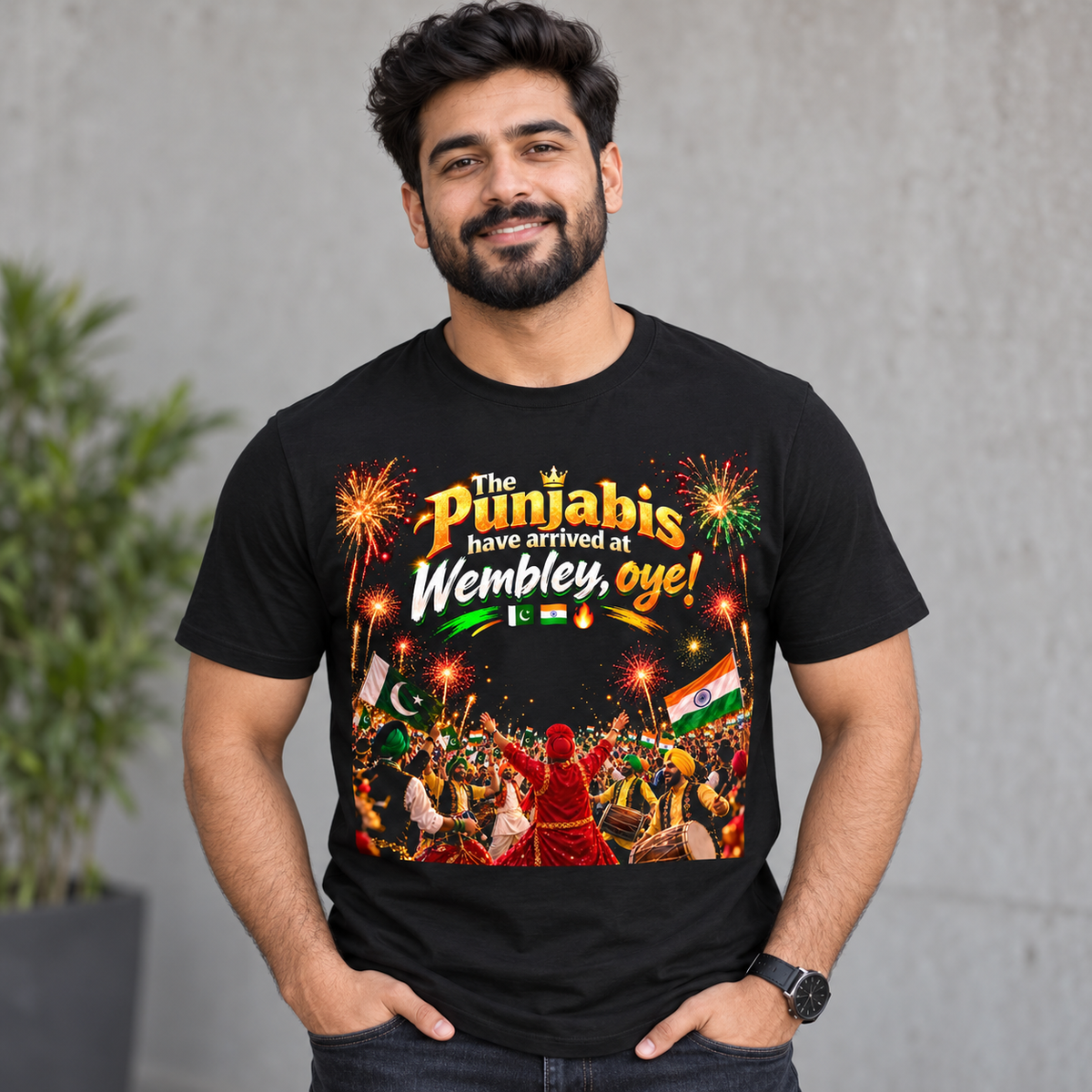 The Punjabis Have Arrived at Wemley Oye! T Shirt