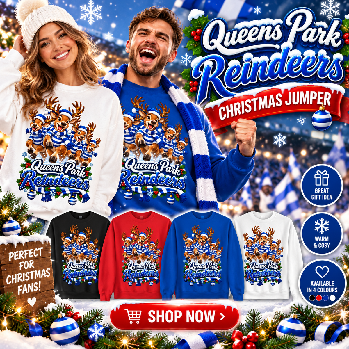 QPR Christmas Jumper