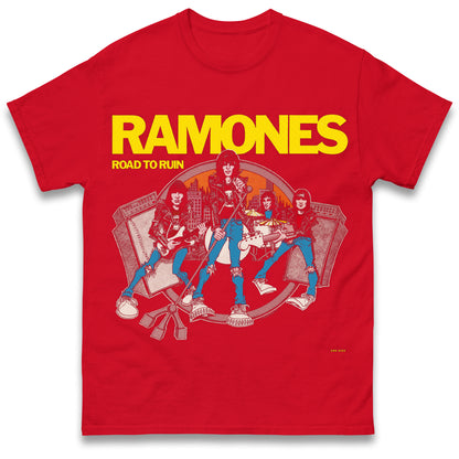 Ramones Road to Ruin T Shirt