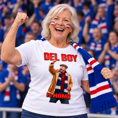 Rangers Football T Shirt Women's
