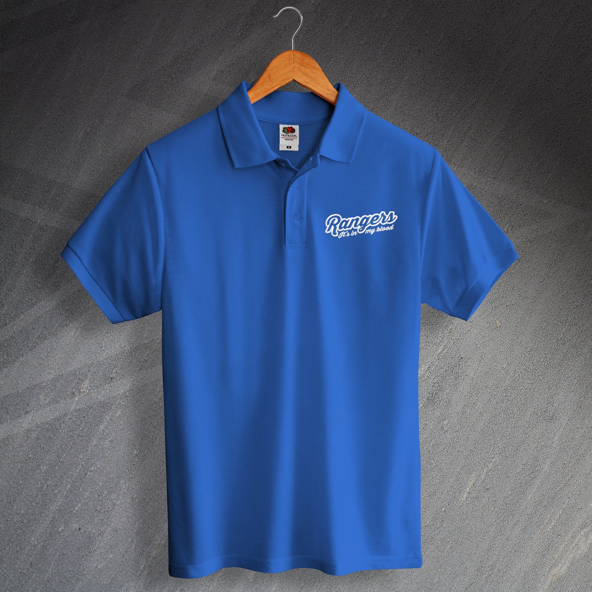 Rangers It's In My Blood Polo Shirt