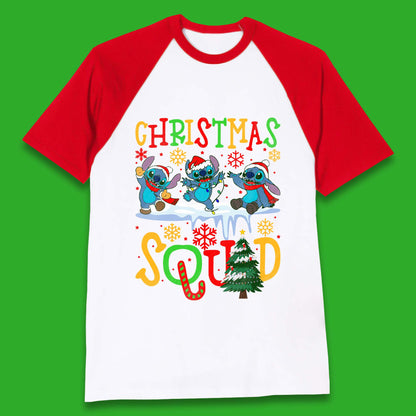 Christmas Stitch Squad Baseball T-Shirt