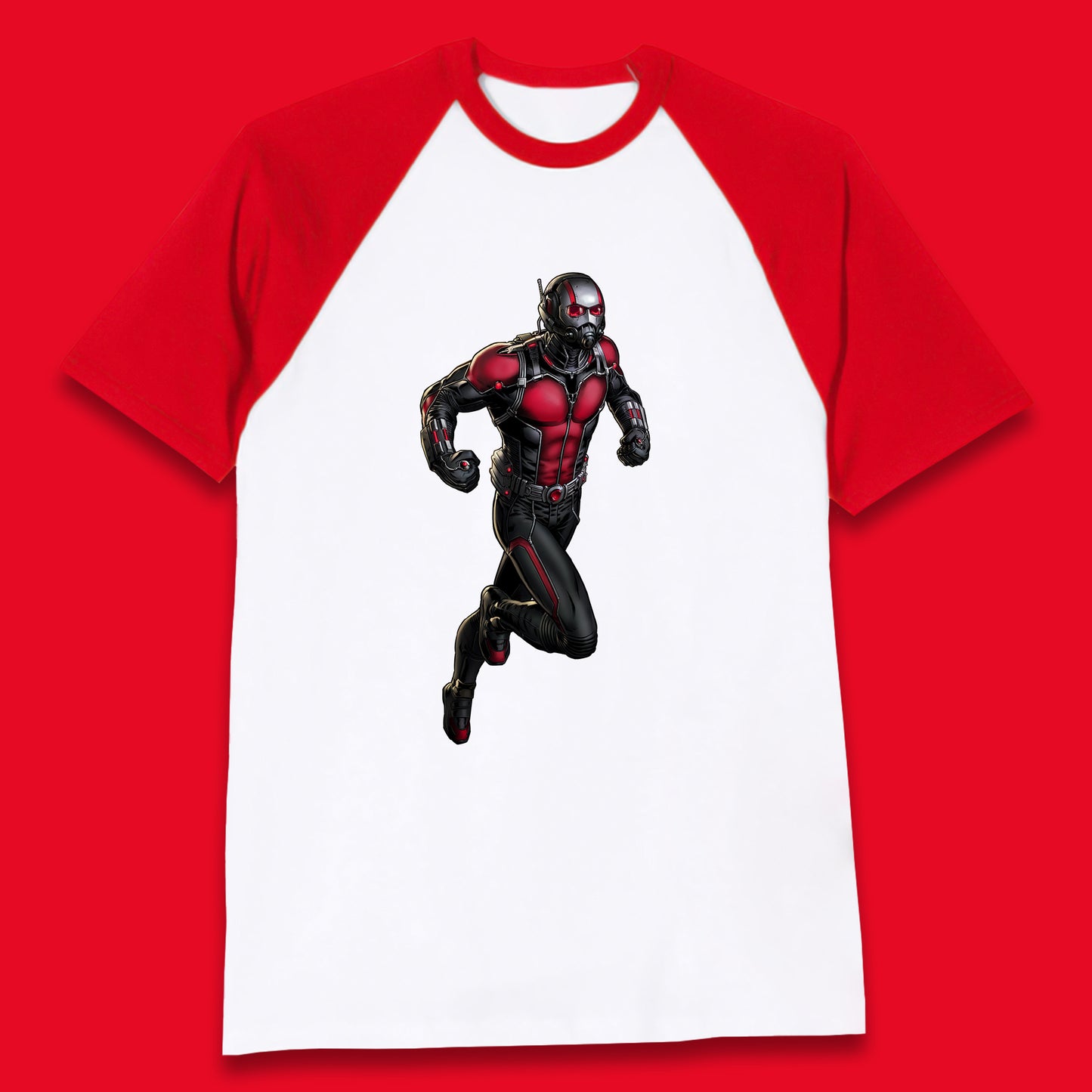Ant Man and The Wasp Marvel Comics American Superhero Ant Man In Action Ant-Man Costume Avengers Movie Baseball T Shirt