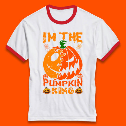jack skellington pumpkin ringer t shirt