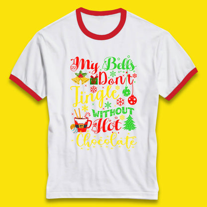 jingle bells ringer t shirt