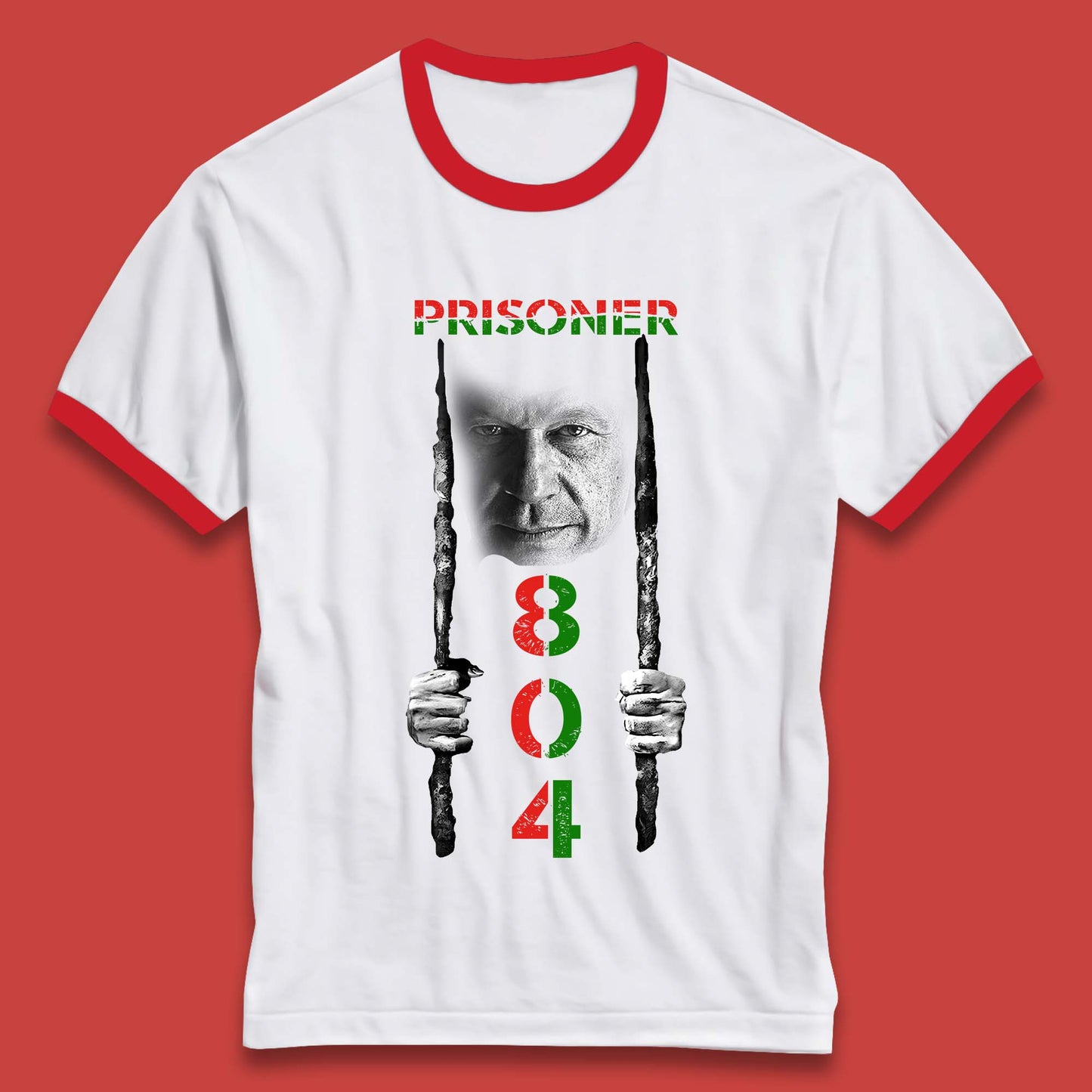 Prisoner No 804 Release Imran Khan Pride Of Nation Stand With Imran Khan Pakistan Behind You Skipper Ringer T Shirt