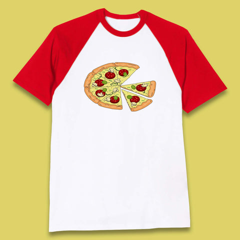 Italian Pizza Pizzaologist Pizza Lover Pizza Holic Pizza Addict Baseball T Shirt