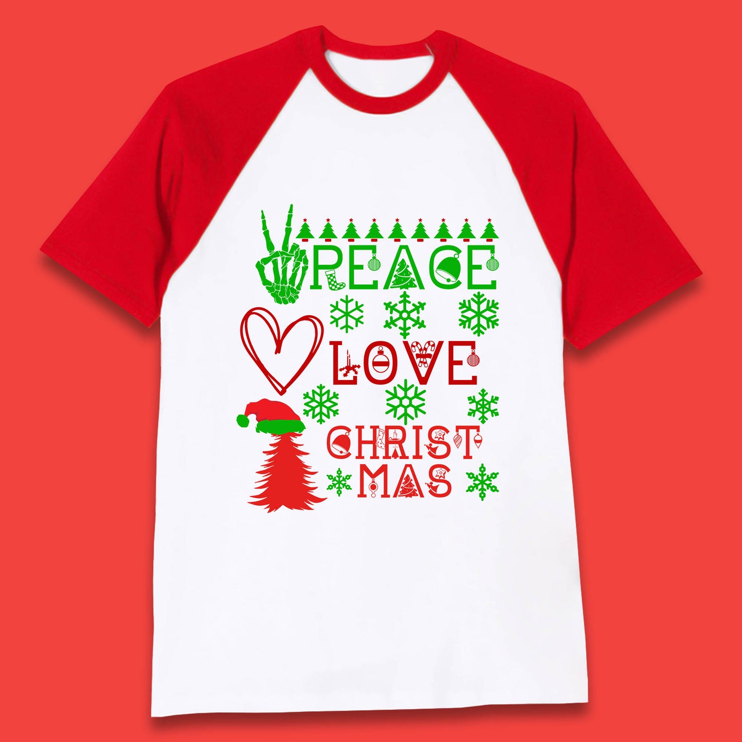 peace love christmas shirt