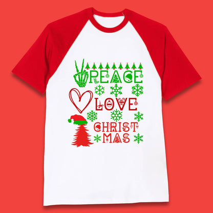 peace love christmas shirt