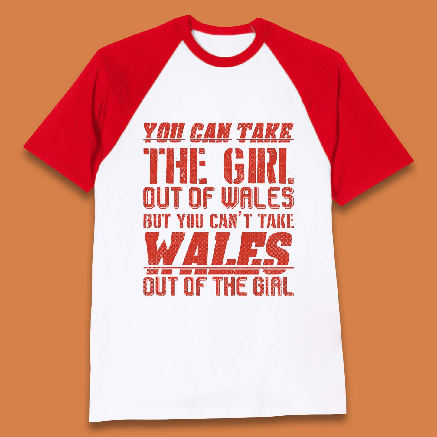 The Girl Out Of Wales Baseball T-Shirt