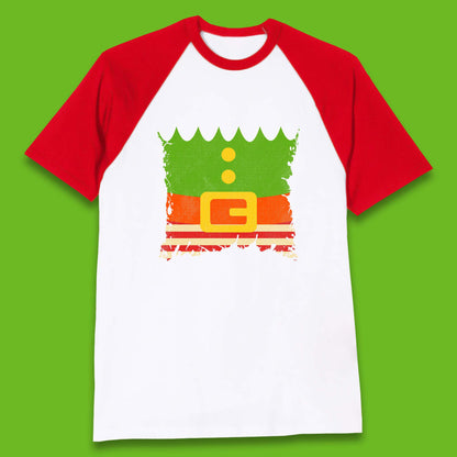 christmas santa claus dress baseball t shirt