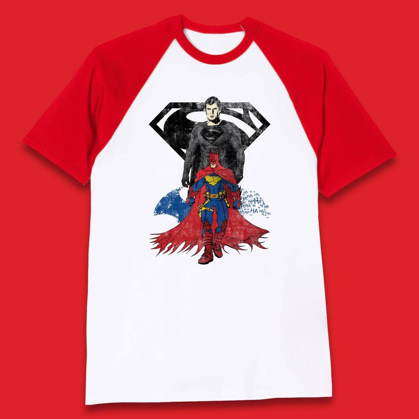 Batman And Superman Future State Dark Detective Superhero Comic Book Characters DC Comics Baseball T Shirt