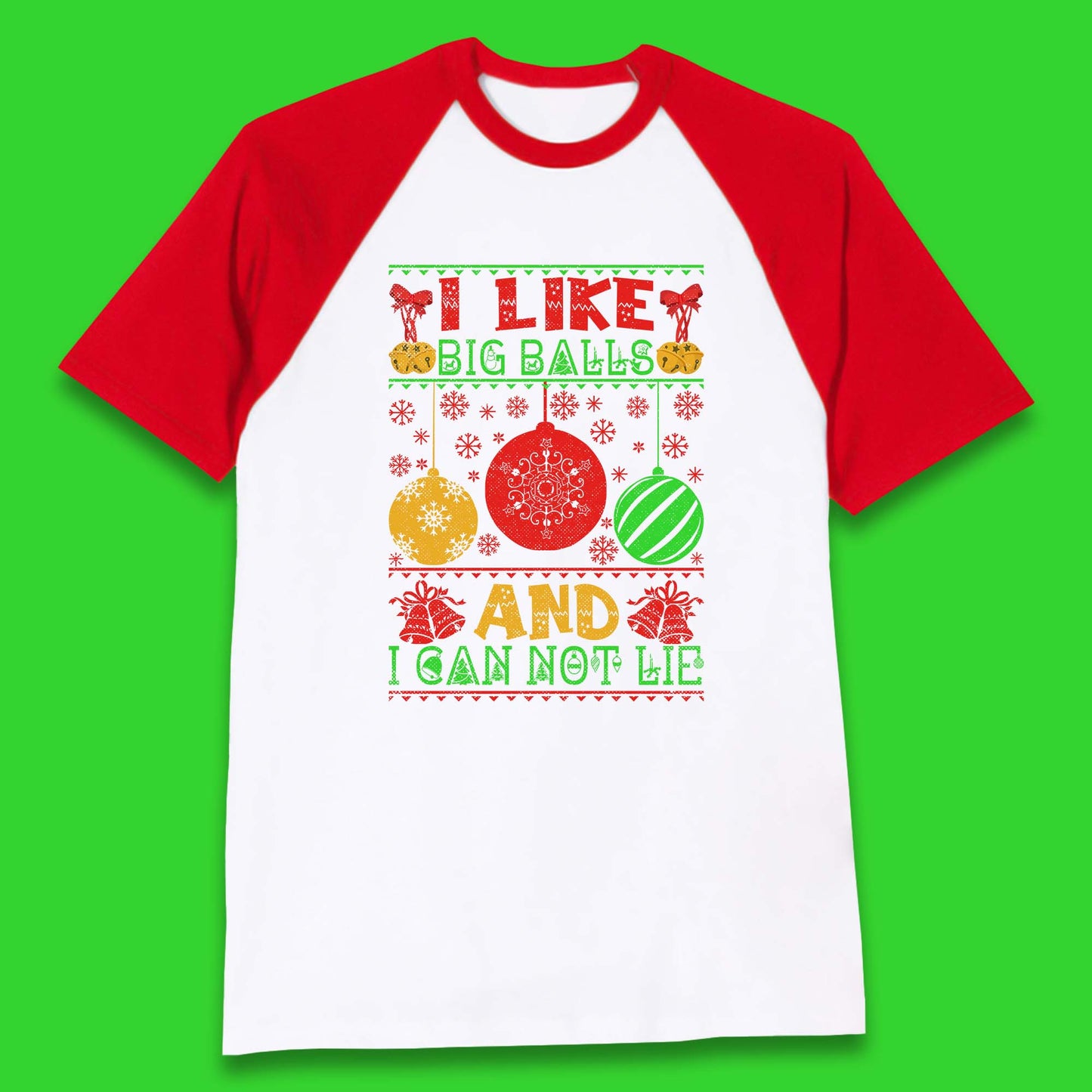 funny balls christmas baseball t shirt