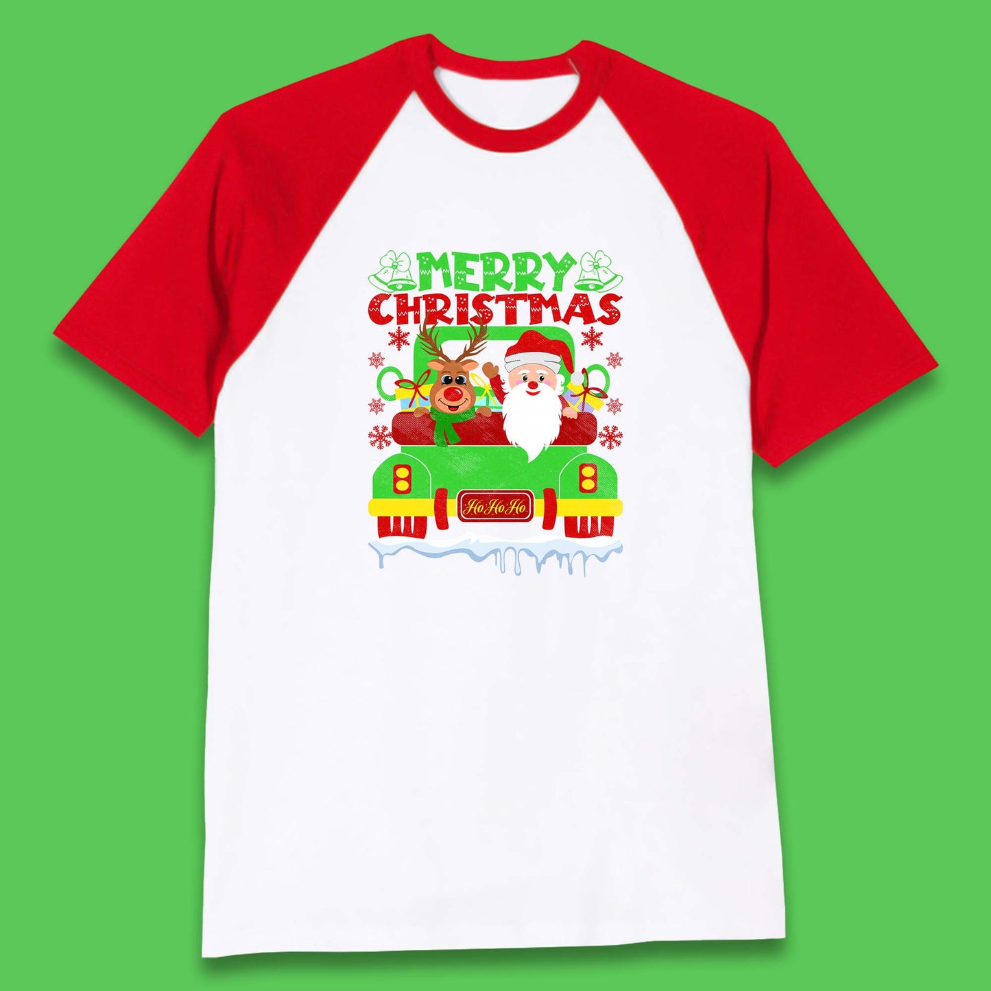merry christmas truck t shirt