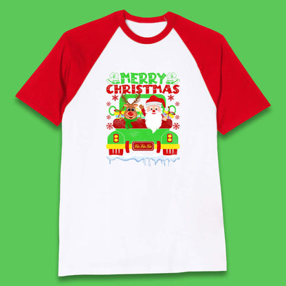merry christmas truck t shirt