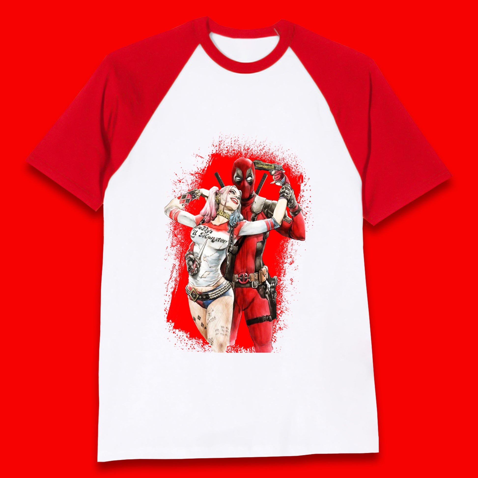 Harley Quinn Baseball Shirt