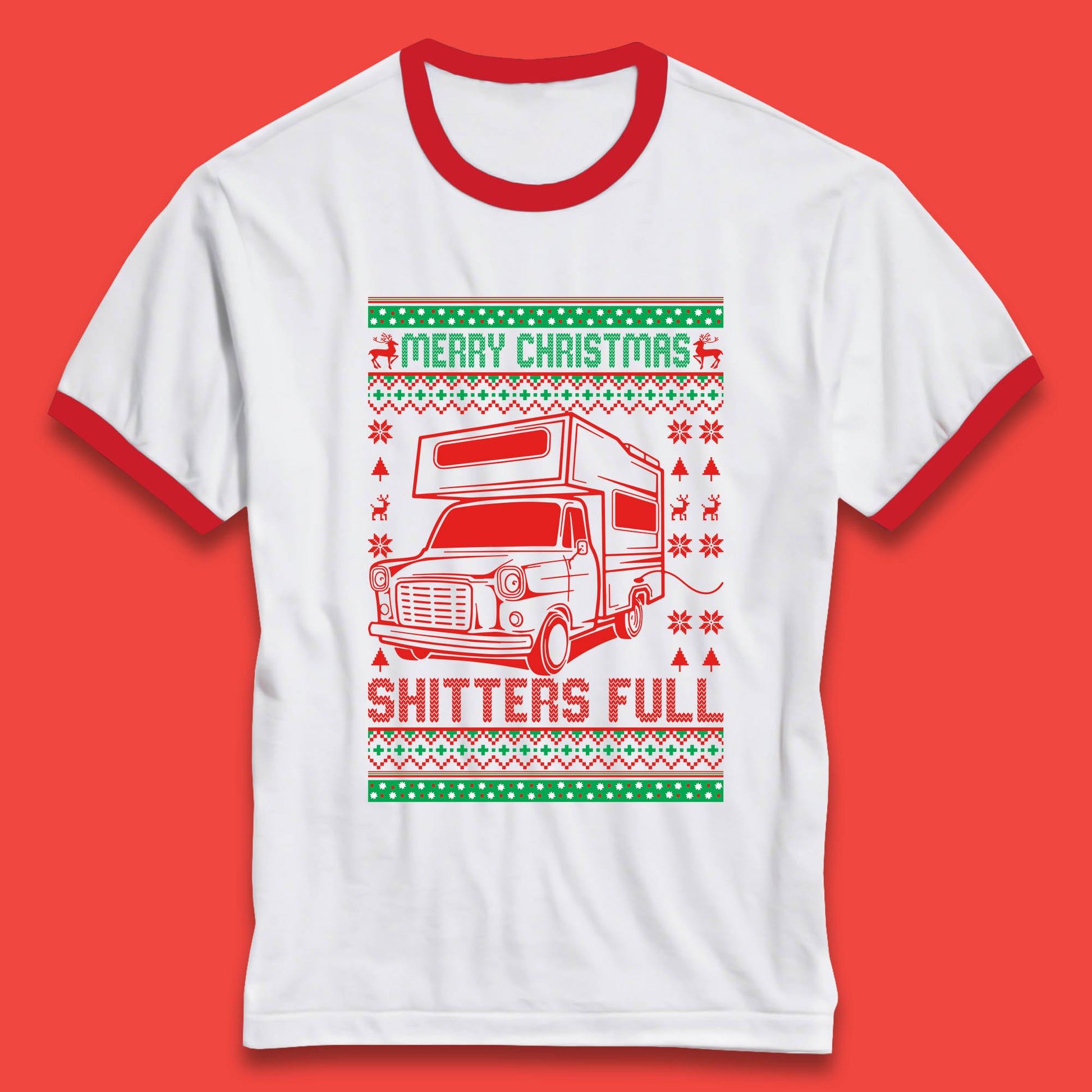 cousin eddie christmas ringer shirt