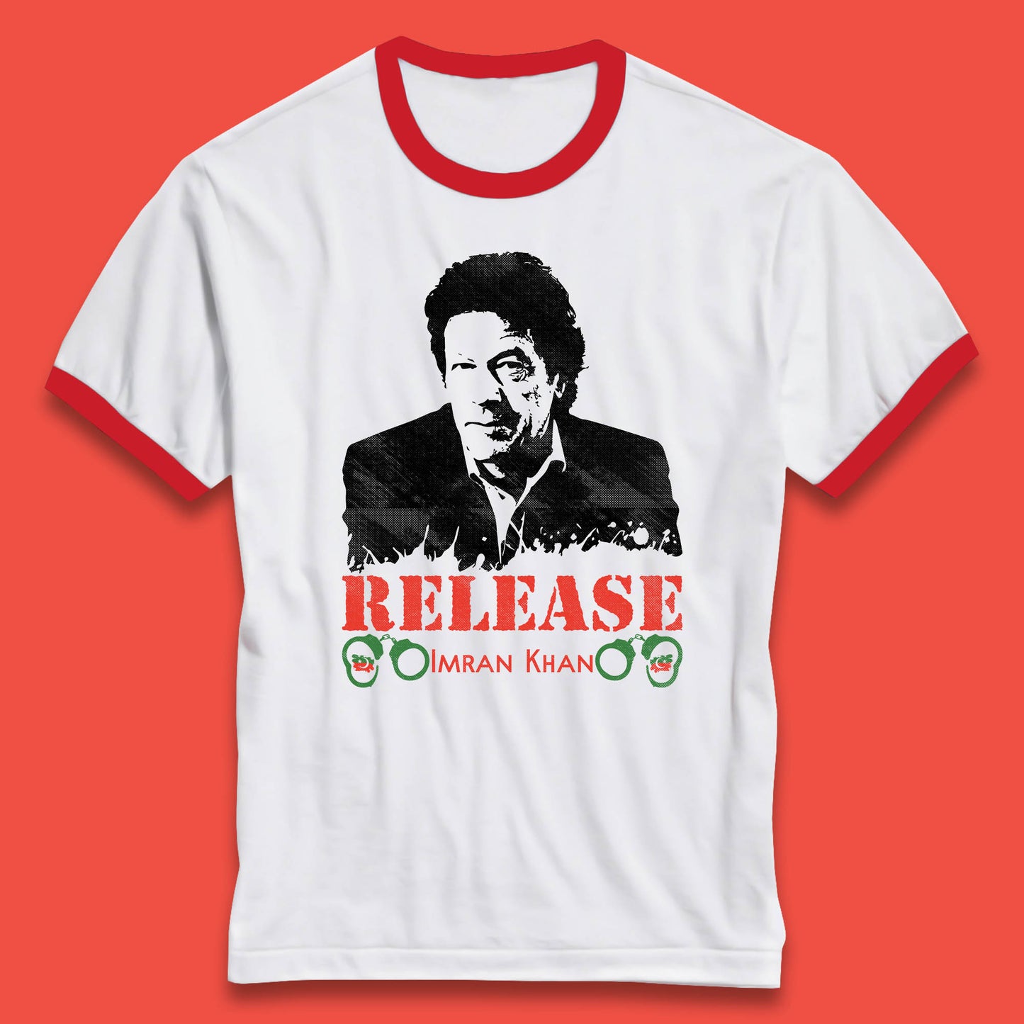 Release Imran Khan Prisoner No 804 Behind You Skipper Stand With Imran Khan Pakistan Pride Of Nation Ringer T Shirt