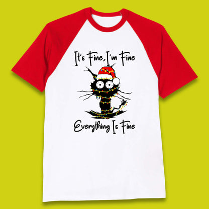 electrocuted cat baseball t shirt