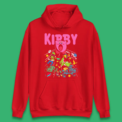 Kirby Consume Karting Mario Kart Ghost Band Heavy Metal Kirby Retro Gaming Unisex Hoodie