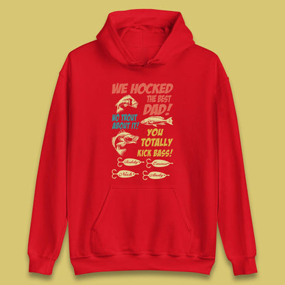 Personalised We Hocked The Best Dad Unisex Hoodie