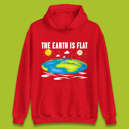 The Earth Is Flat Unisex Hoodie