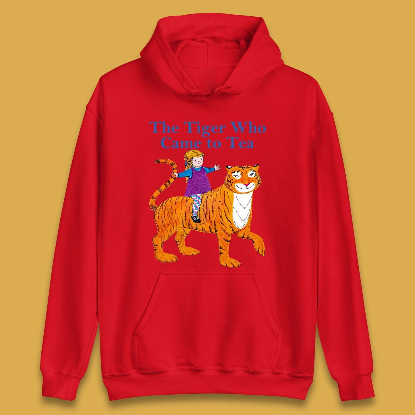 The Tiger Who Came To Tea Book Day Unisex Hoodie