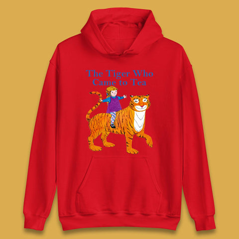 The Tiger Who Came To Tea Book Day Unisex Hoodie