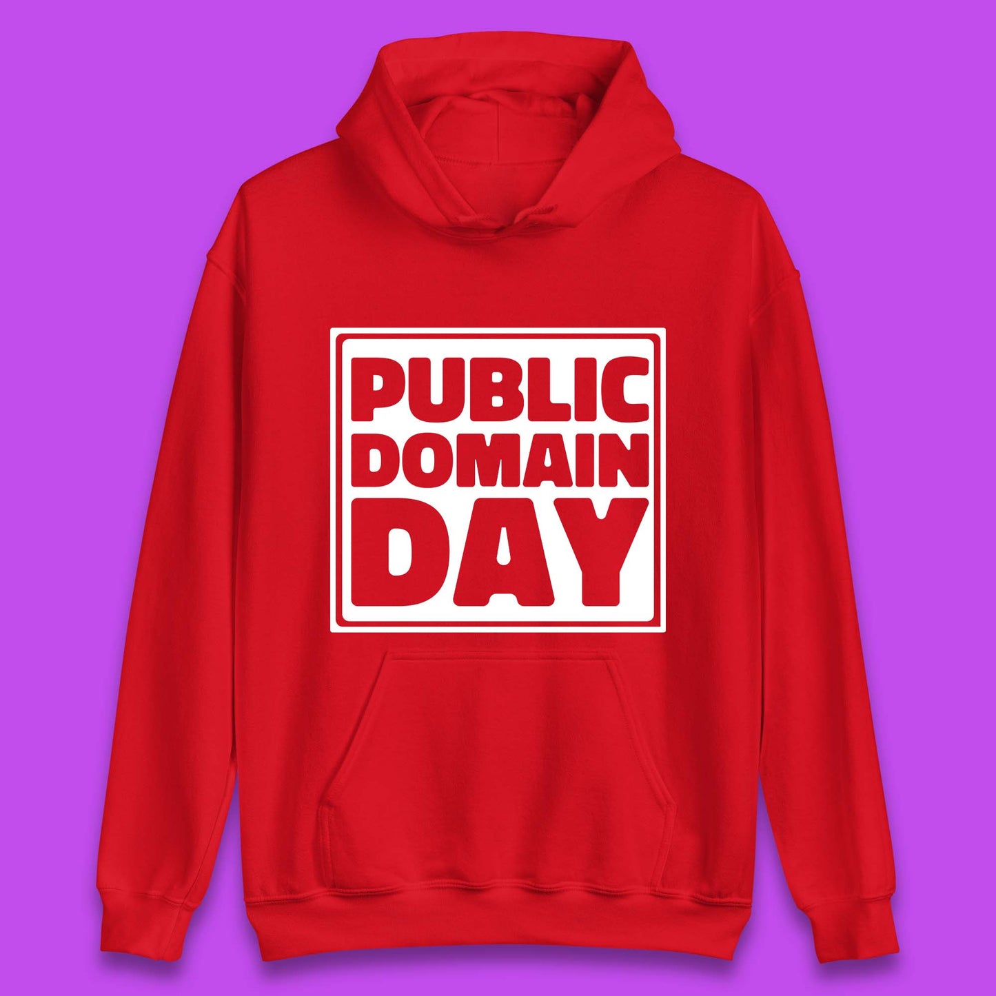 Public Domain Day Unisex Hoodie