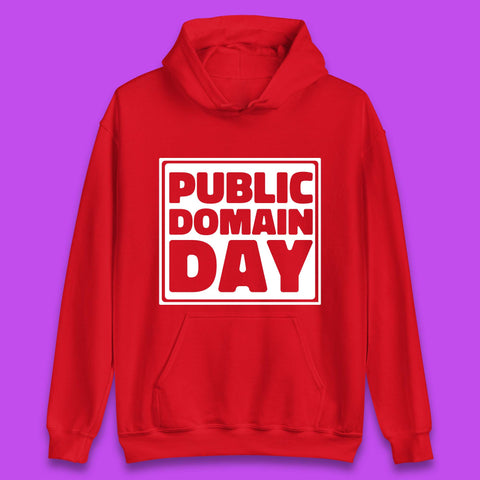 Public Domain Day Unisex Hoodie
