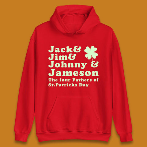 The Four Fathers of St. Patrick's Day Unisex Hoodie