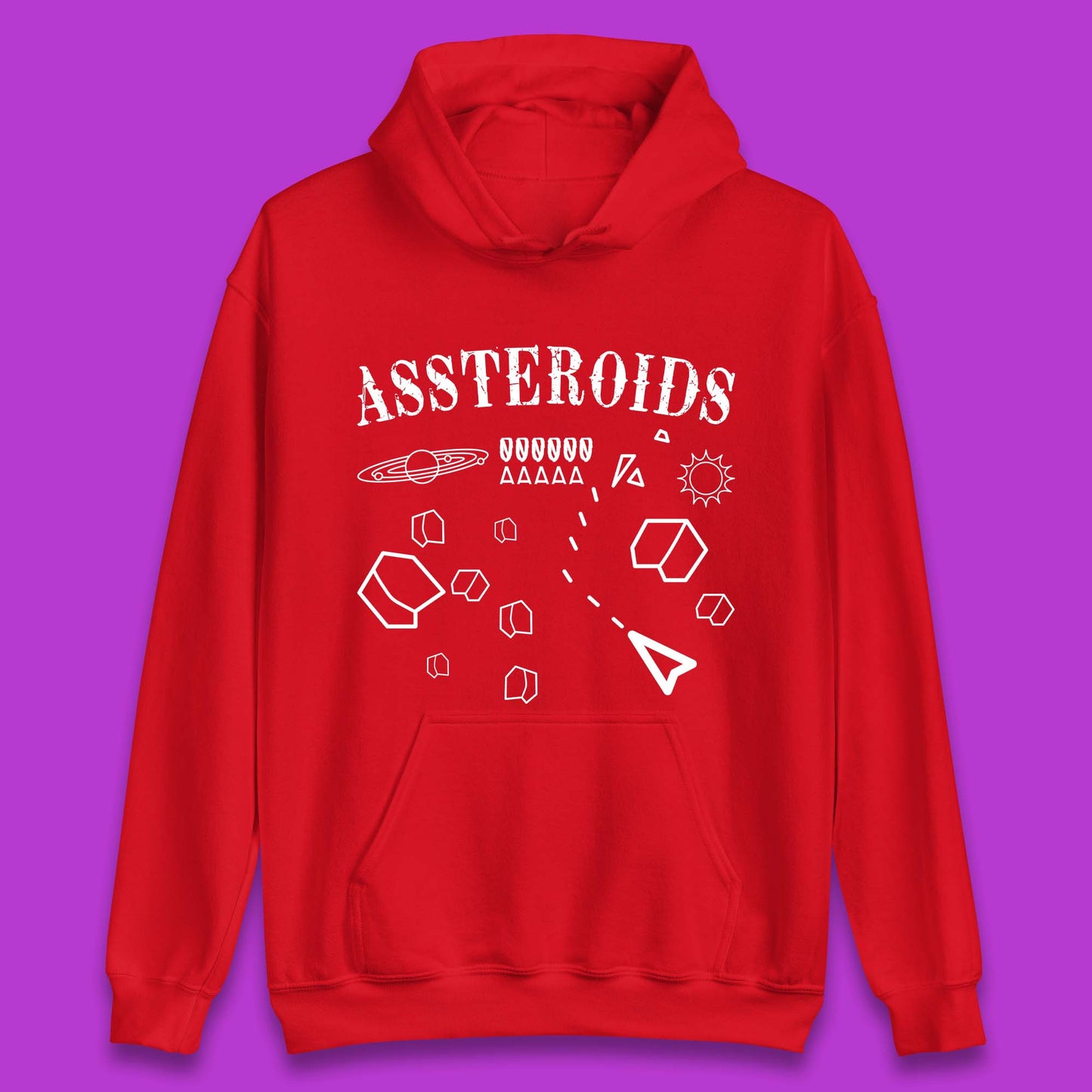 Assteroids Video Game Unisex Hoodie