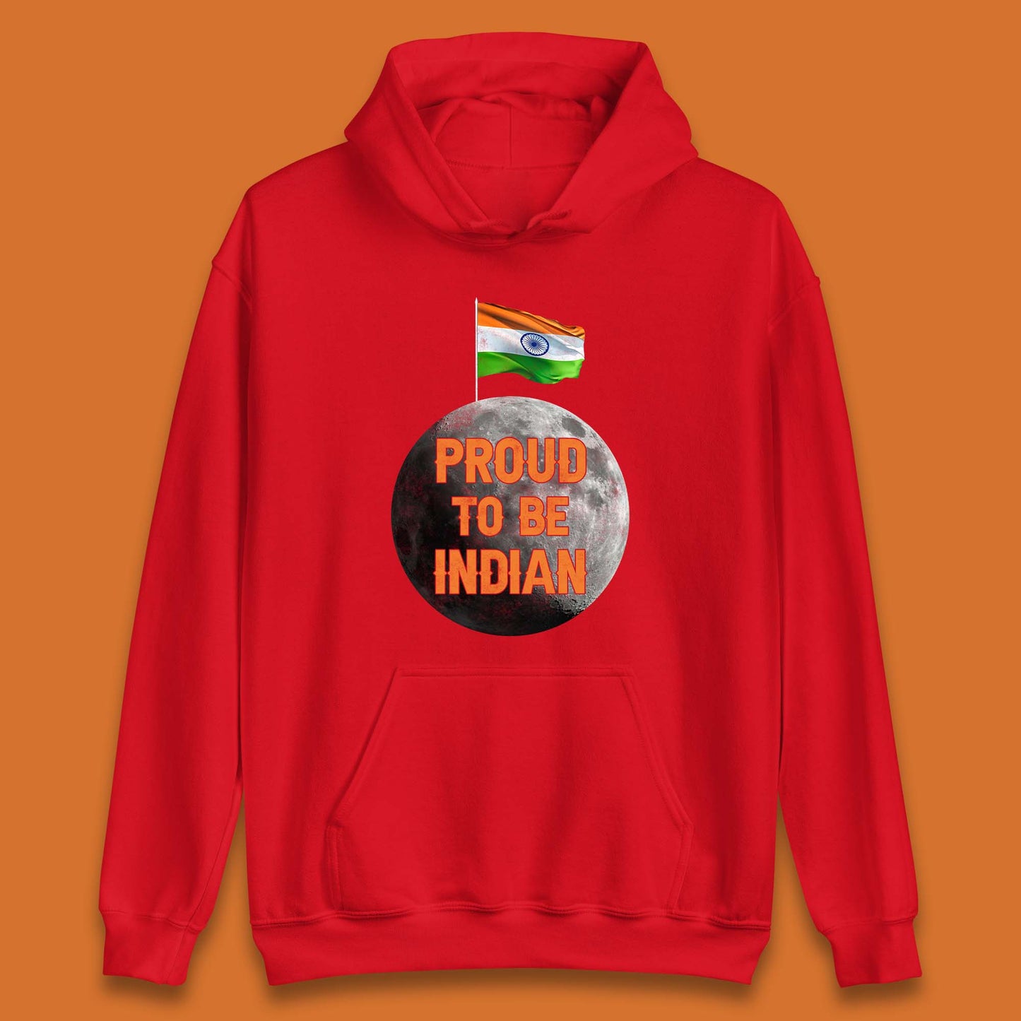 Proud To Be Indian Soft Landing To The Moon Chandrayaan-3 India On The Moon Unisex Hoodie
