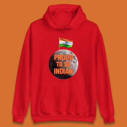 Proud To Be Indian Soft Landing To The Moon Chandrayaan-3 India On The Moon Unisex Hoodie
