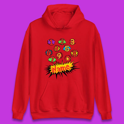 Personalised Number Day Unisex Hoodie