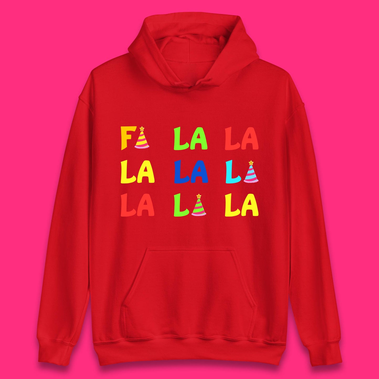 fa la la la christmas song hoodie