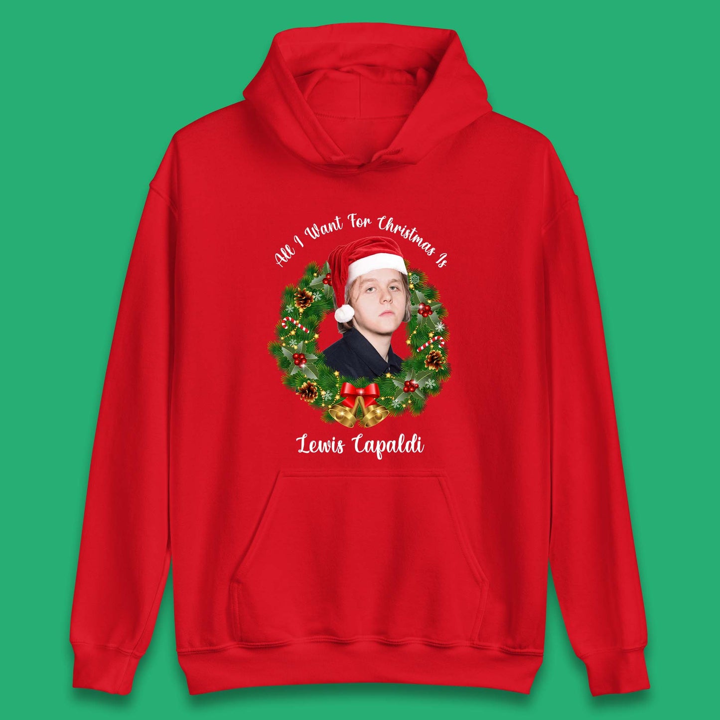 Lewis Capaldi Christmas Unisex Hoodie