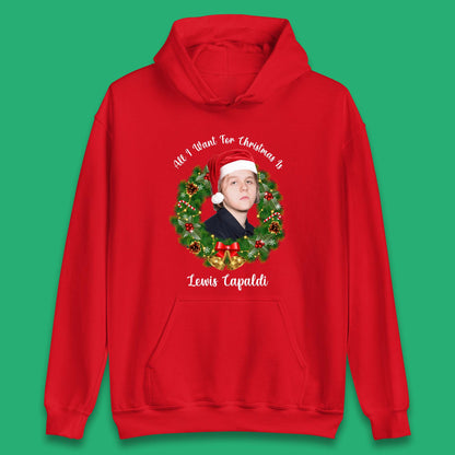 Lewis Capaldi Christmas Unisex Hoodie