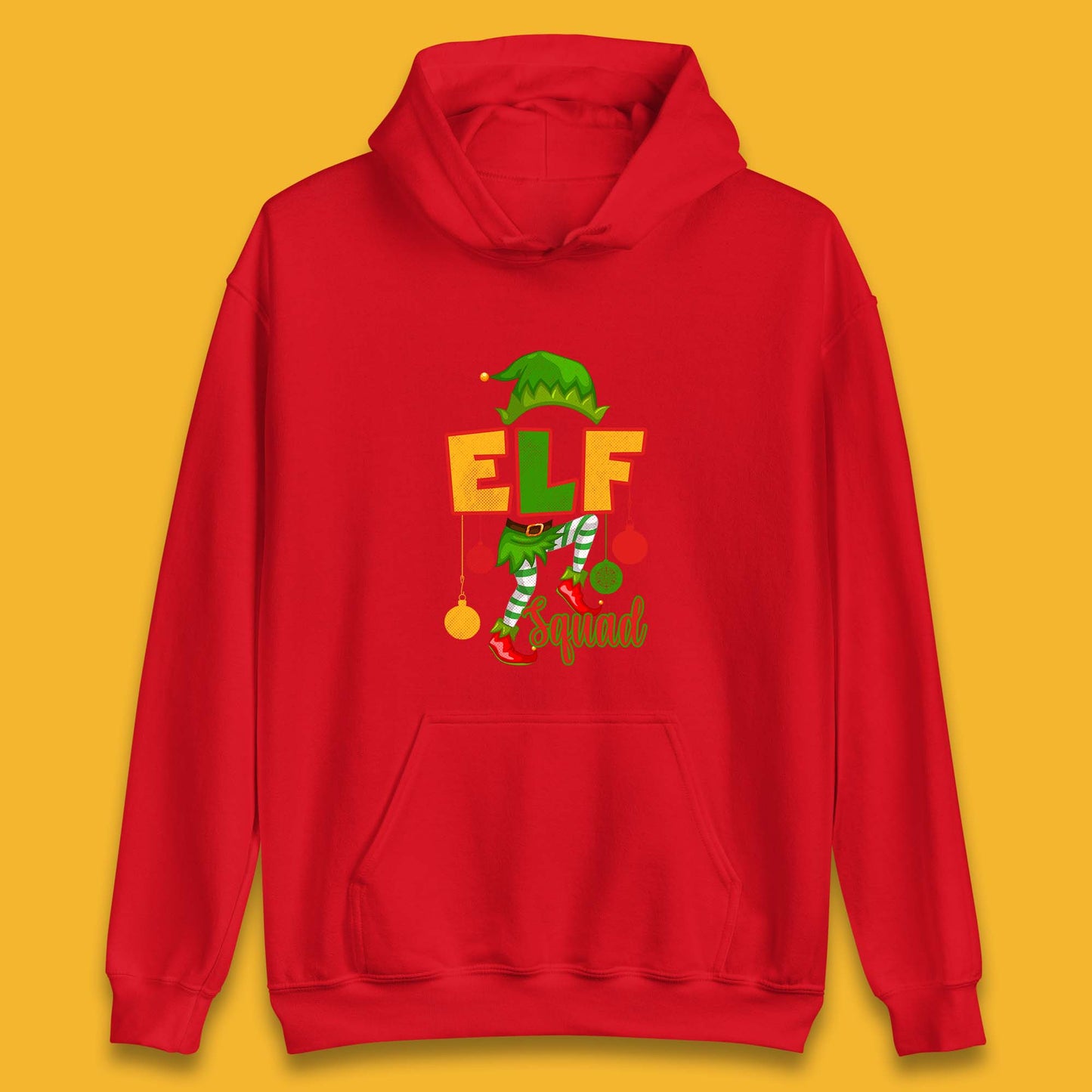 elf squad christmas hoodie