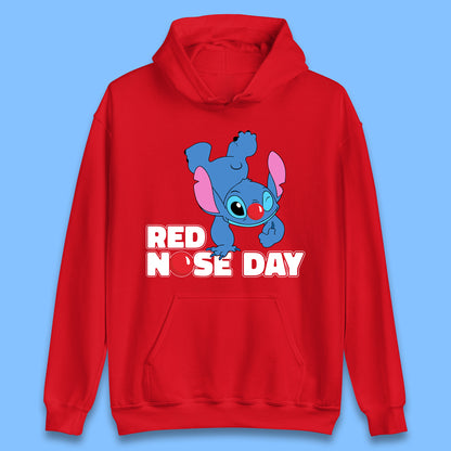 Stitch Red Nose Day Unisex Hoodie