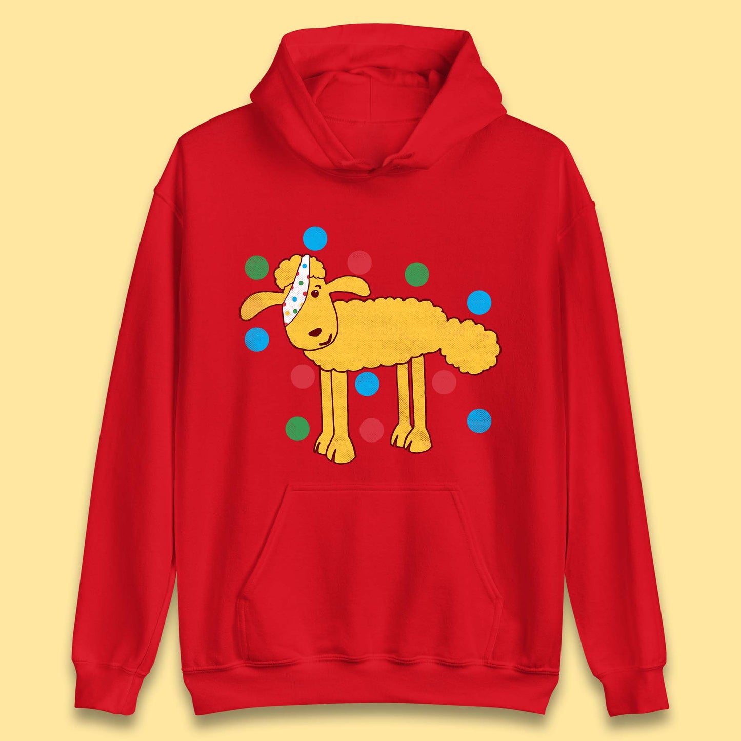 Spotty Pudsey Sheep Children In Need Dotty Spot Charity Raising Pudsey Sheep Unisex Hoodie