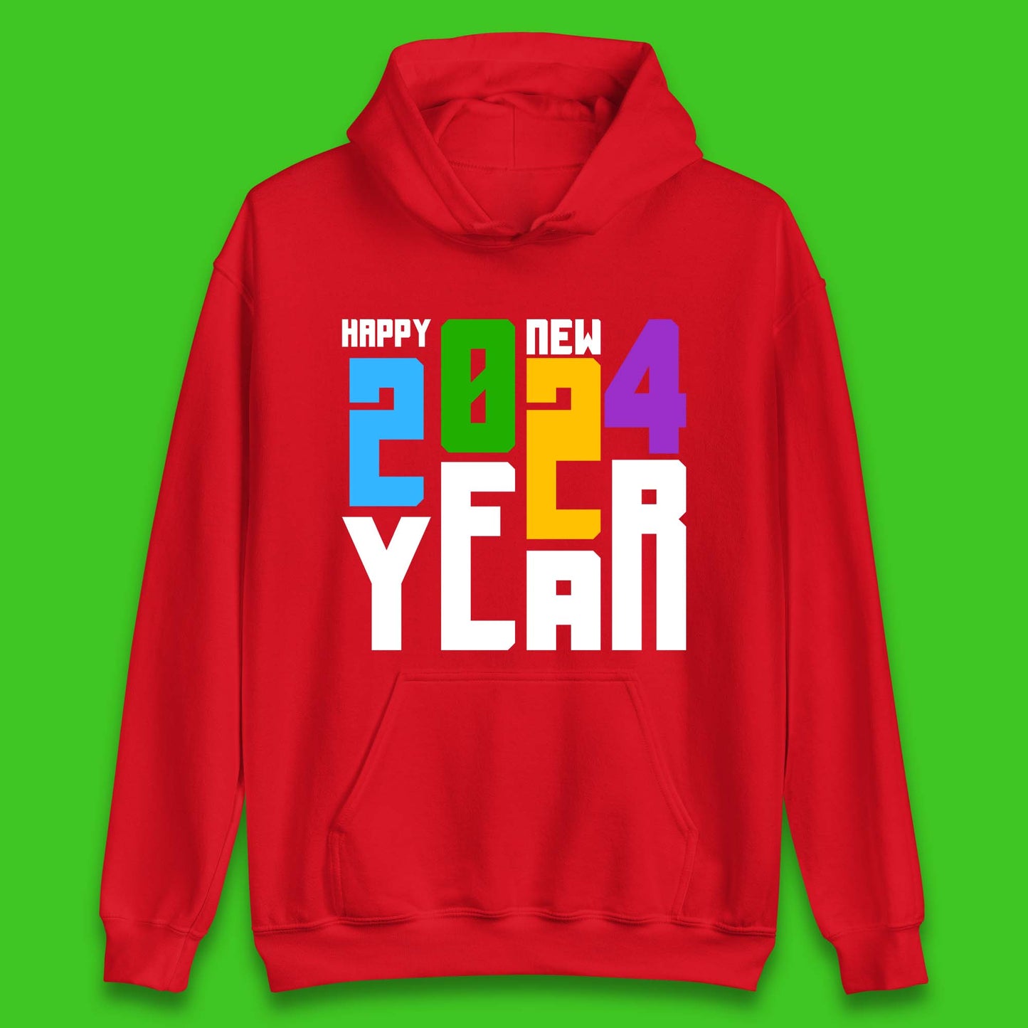 Happy New Year 2024 Unisex Hoodie