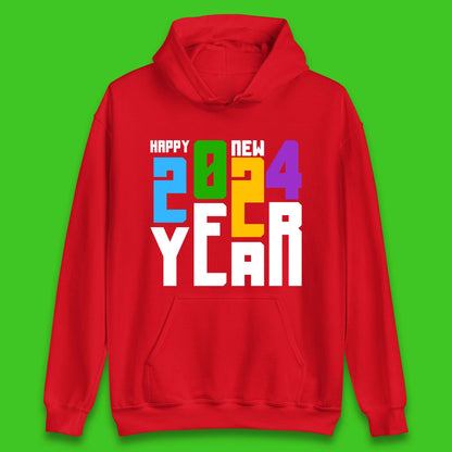 Happy New Year 2024 Unisex Hoodie