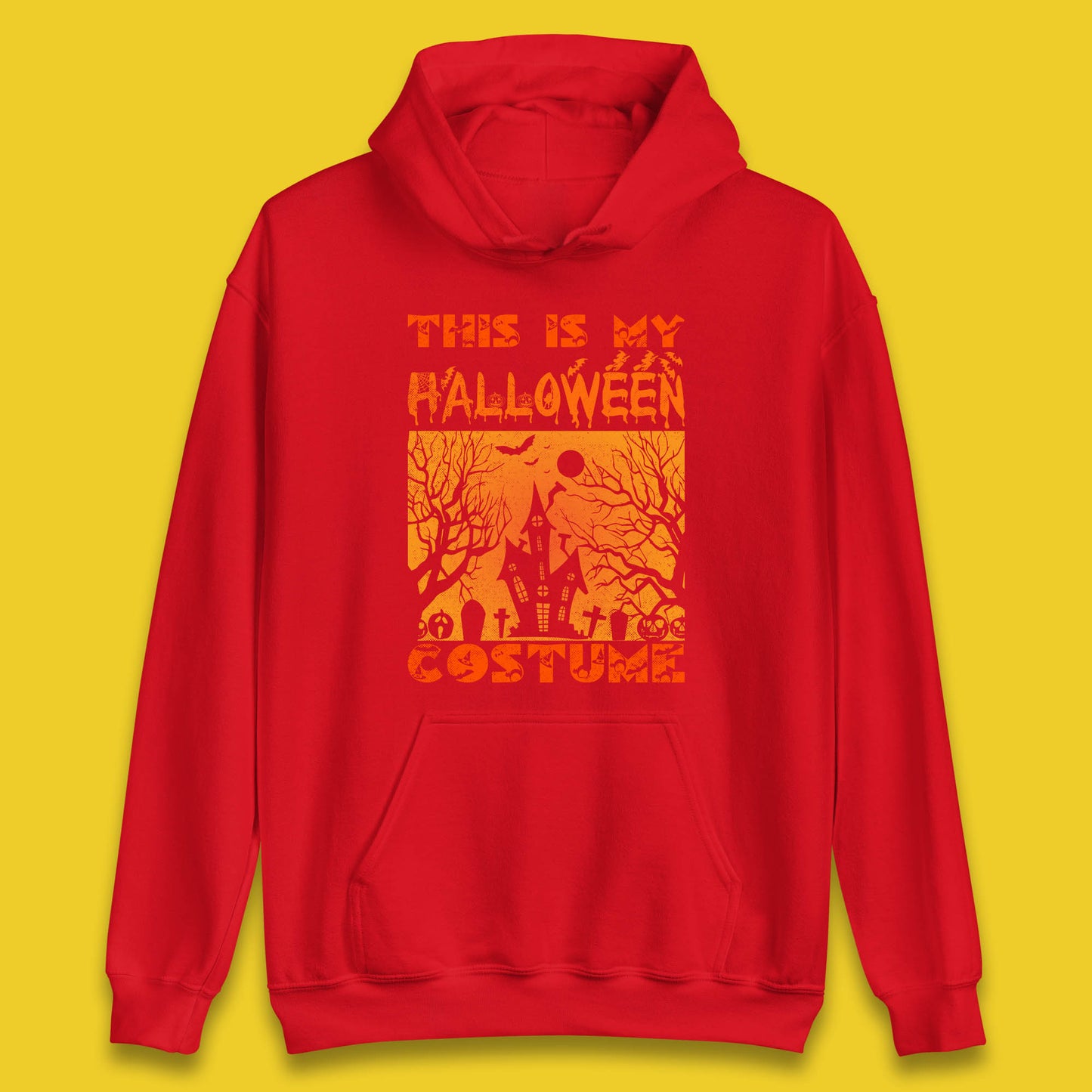 This Is My Halloween Costume Horror Scary Haunted House Spooky Season Unisex Hoodie